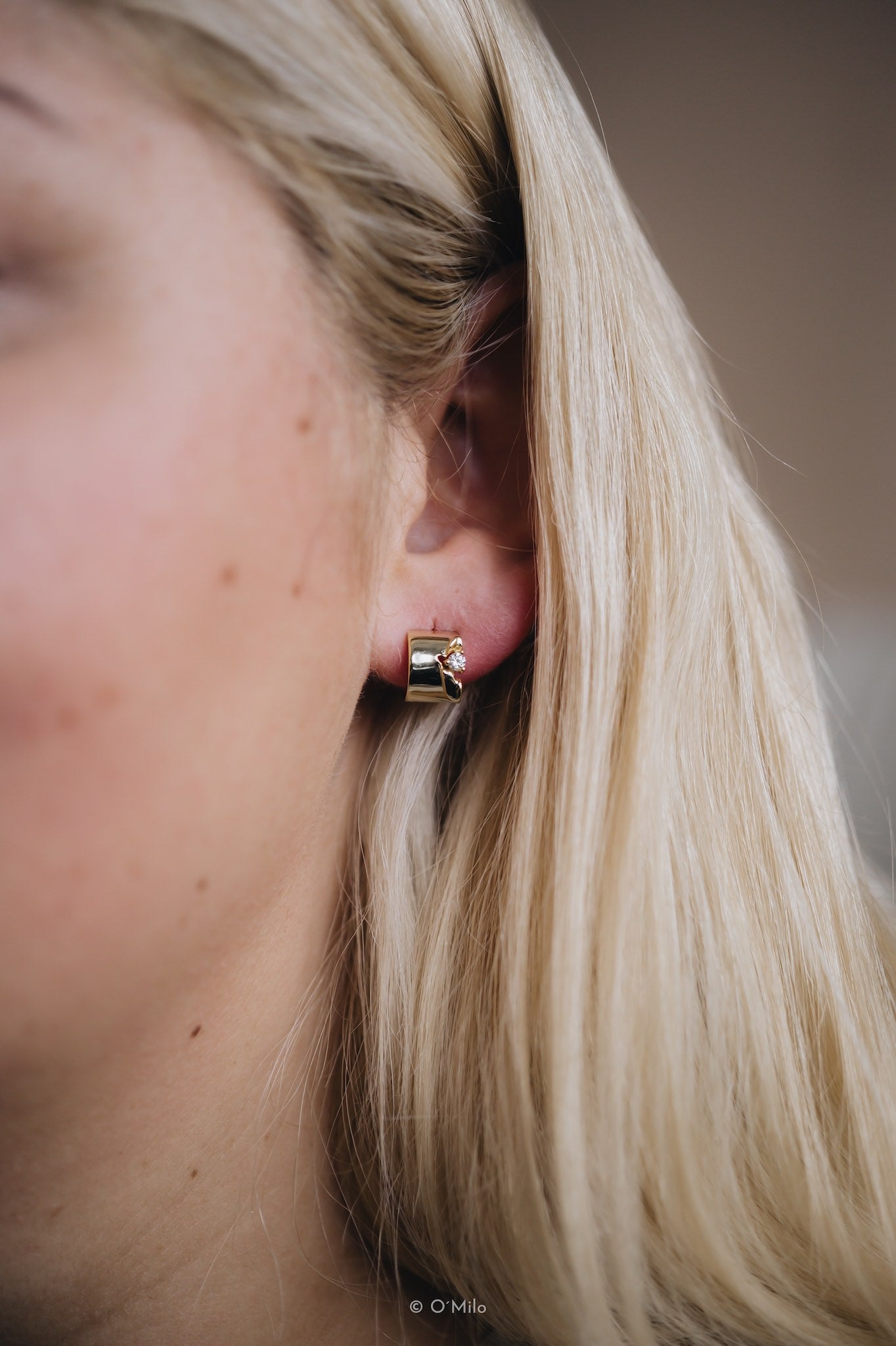 Golden Petal Hoops. Muse