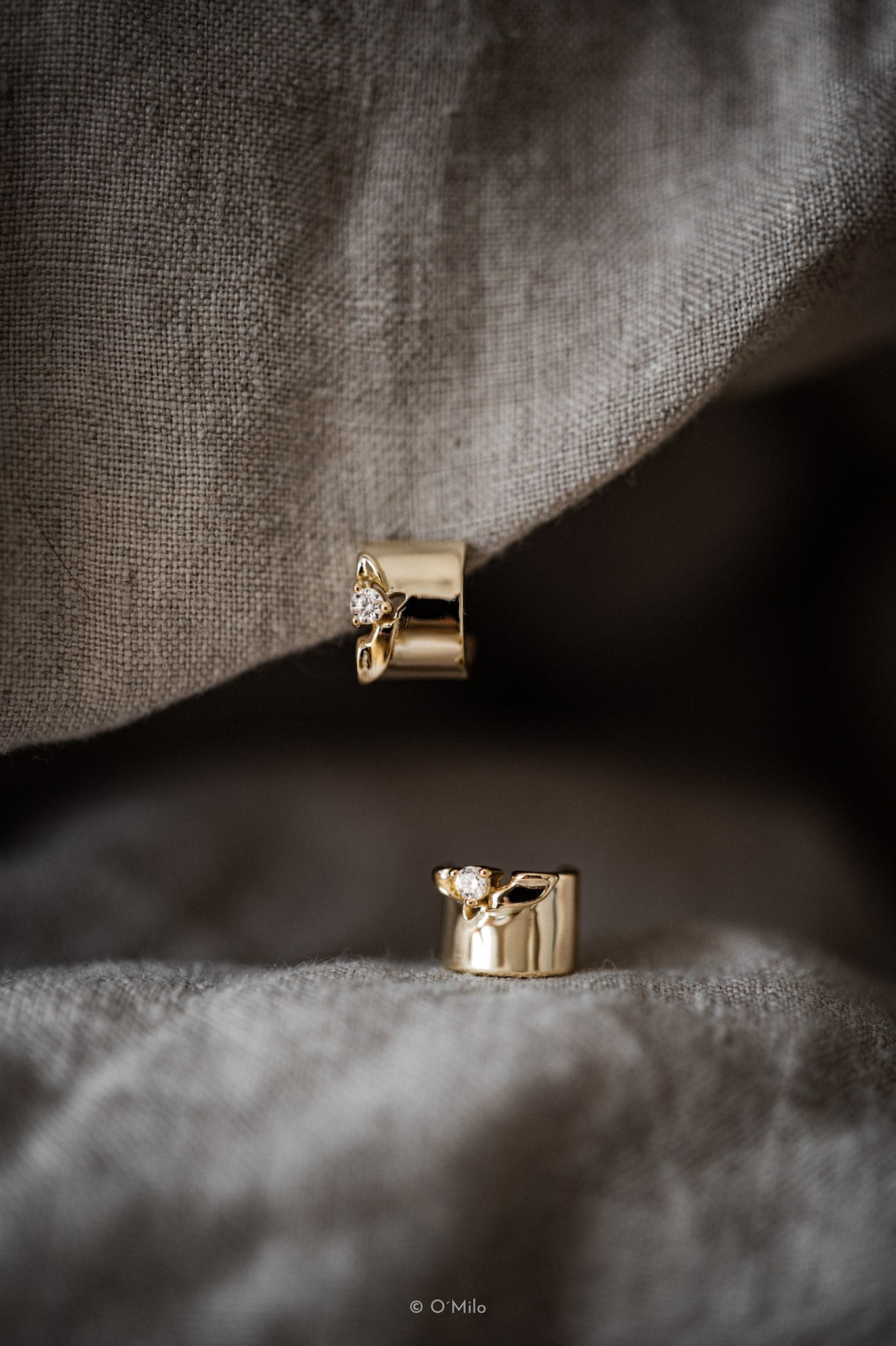 Golden Petal Hoops. Muse