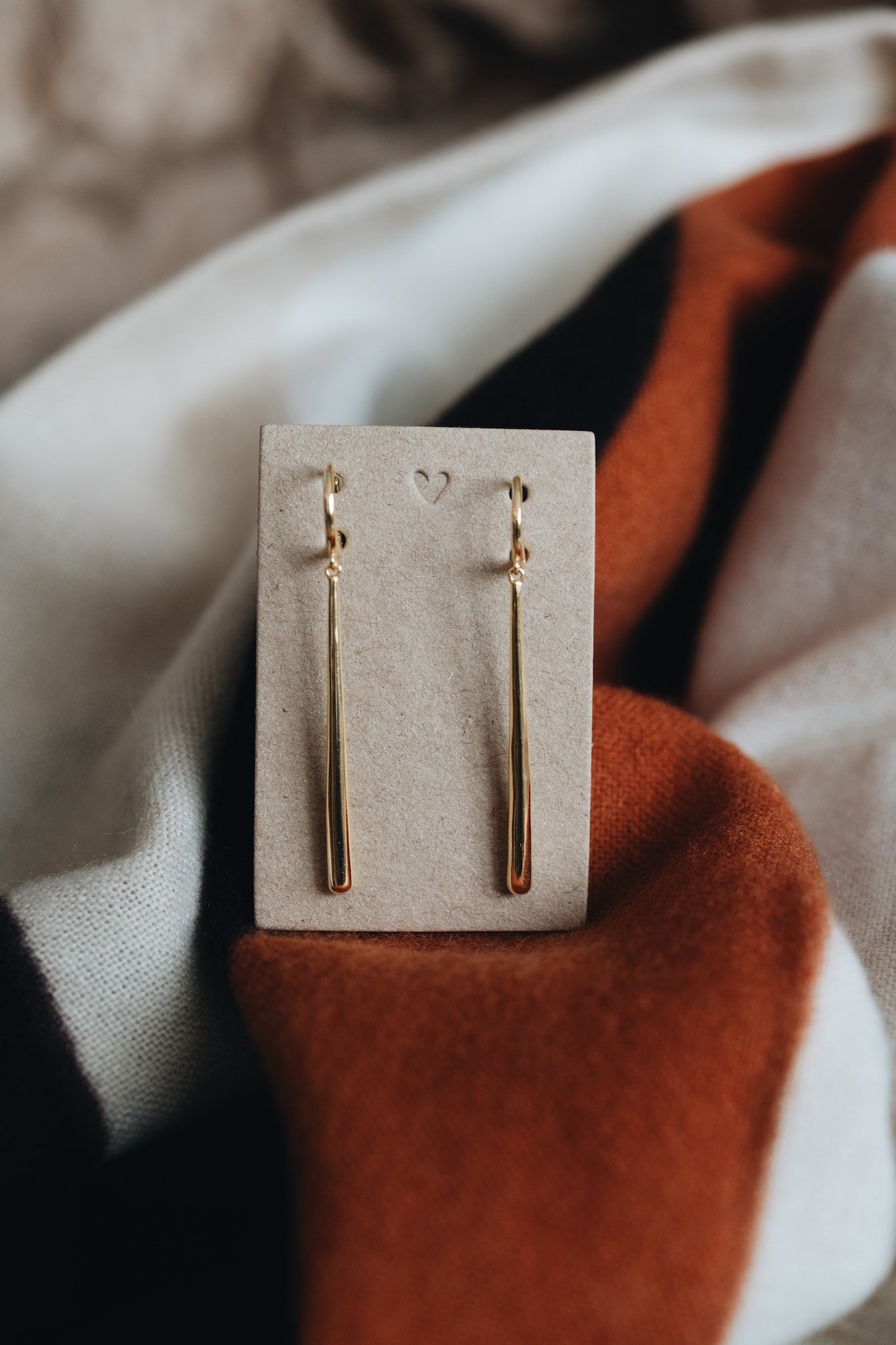 Silver Pendulum Earrings. Vela
