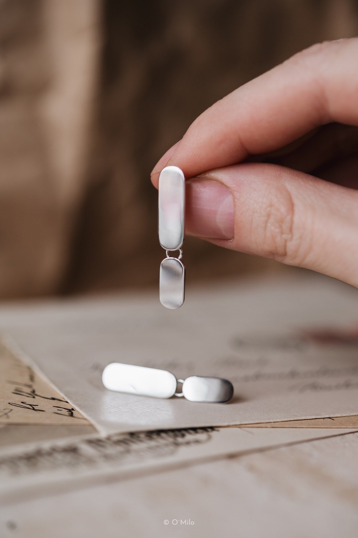 Sculpted Sway Drops. Evelyn