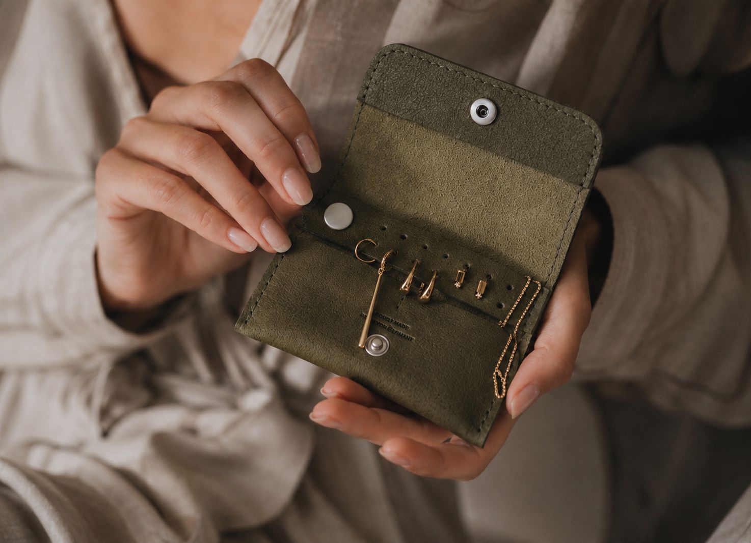 Reiseschmuck Etui. Gemelia