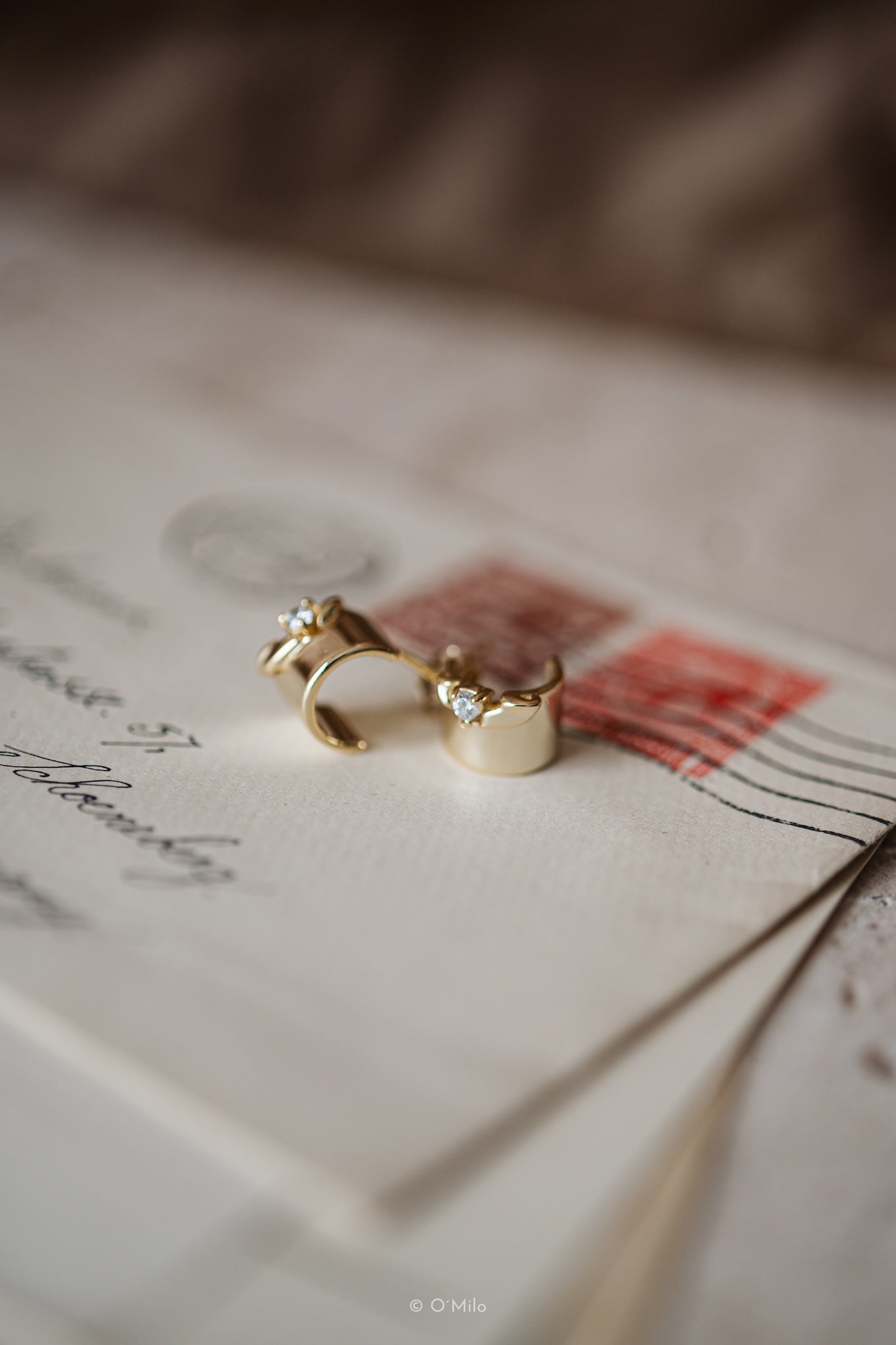 Golden Petal Hoops. Muse