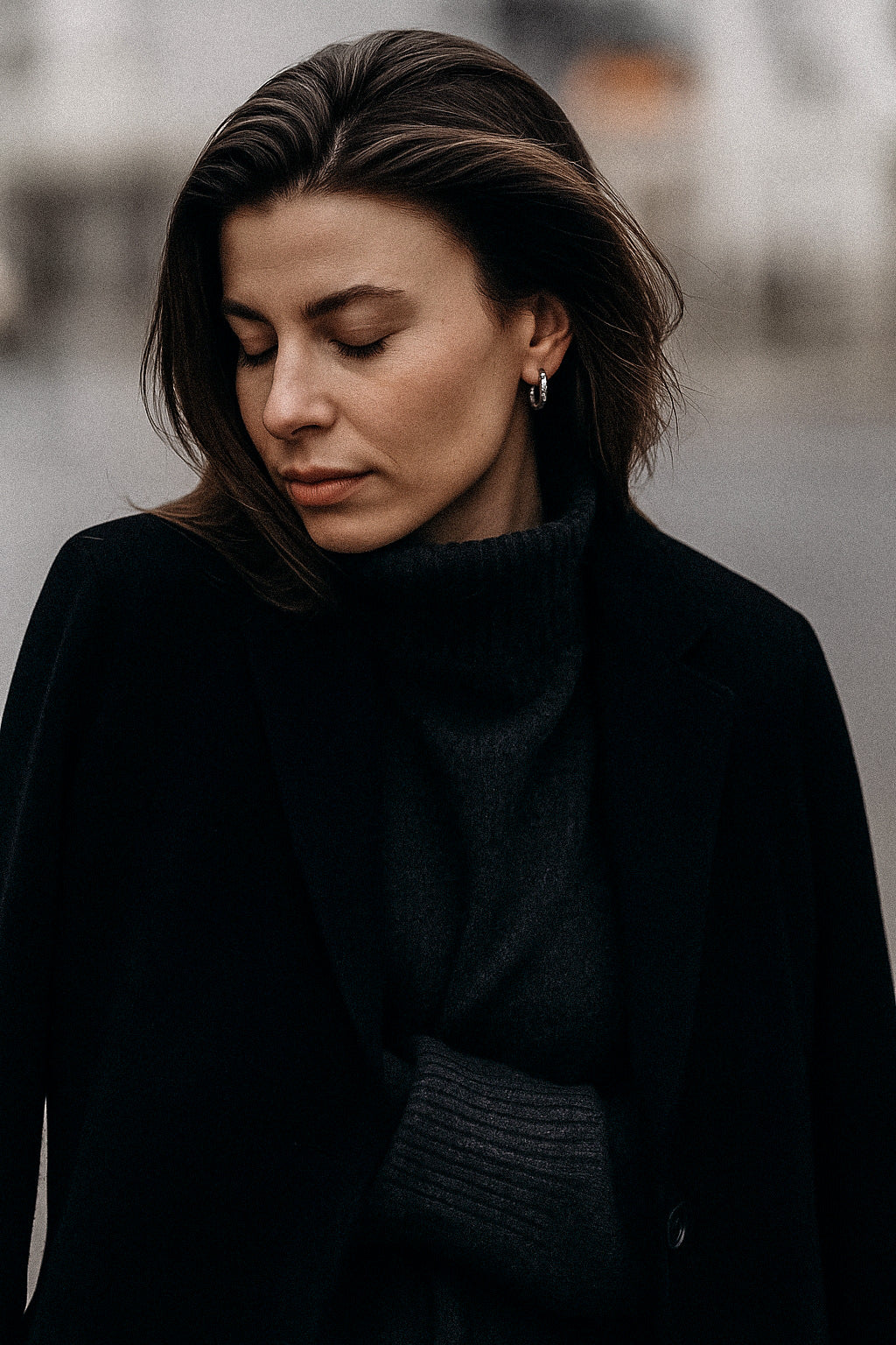 Golden Ripple Hoops. Odelia