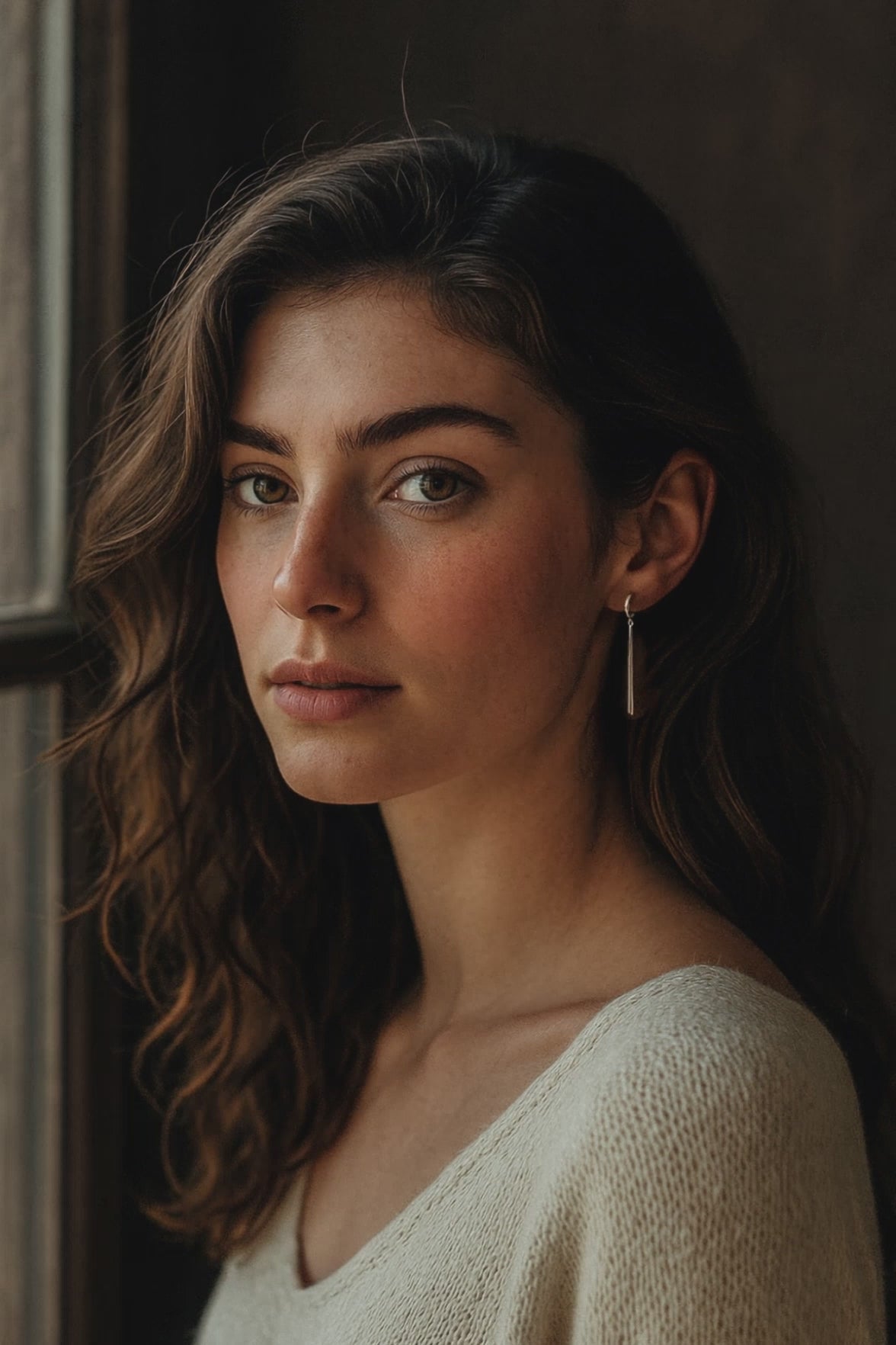 Golden Pendulum Earrings. Vela